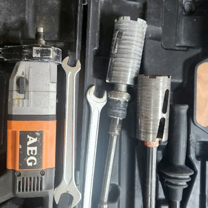 AEG 전문가용 다이아몬드 건식 코어드릴 세트 (DB 1500-2 XE)