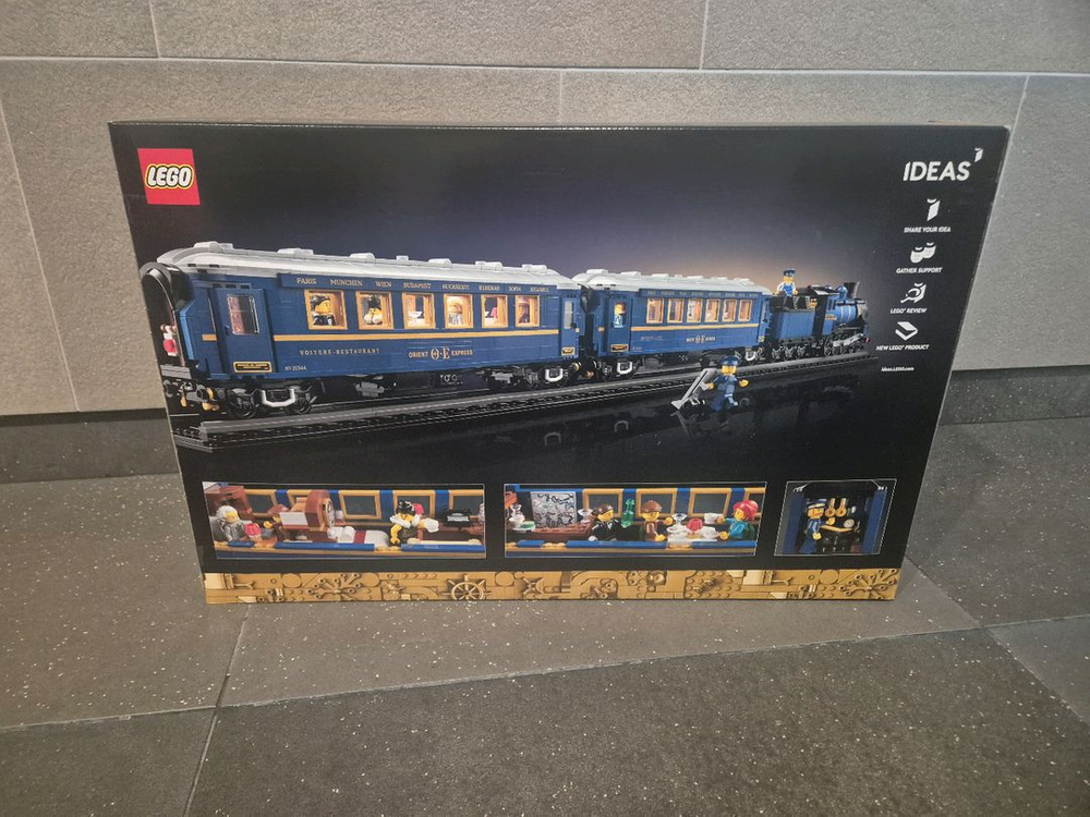 레고 21344 오리엔탈 익스프레스열차 미개봉 칼박+LED--1