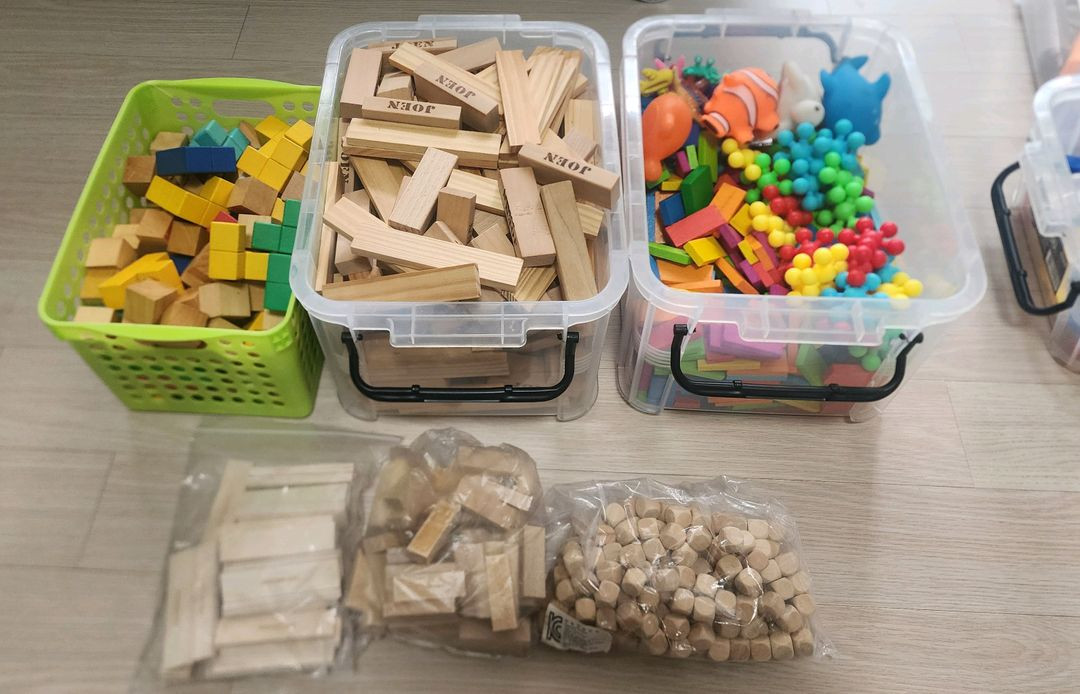 과학상자/나무블럭(카프라, 젠가, 도미노, 쌓기나무 등)--1