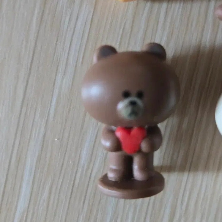 (일괄 전종 +1) 밀큐어 라인프렌즈 피규어 가챠 하트--2