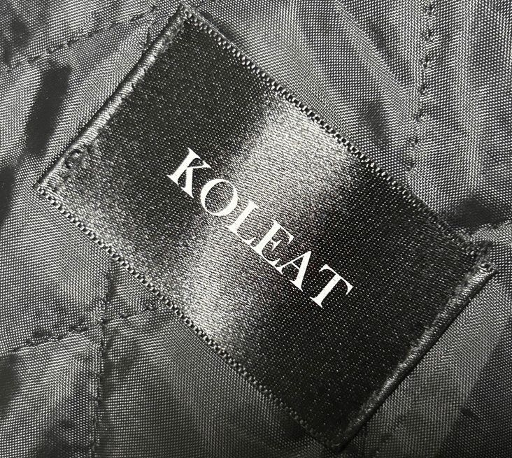 콜릿 오버핏 마일드레더 라이더자켓 [벨트탈부착]--1