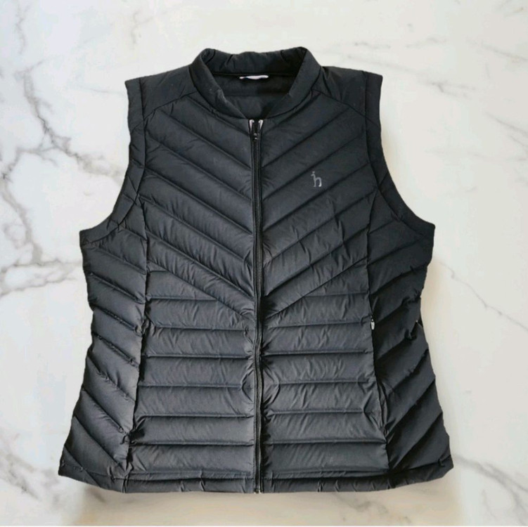 헤지스골프 경량 패딩 조끼--2