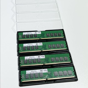 [미사용 신품] 삼성 DDR4-25600-16GB-3200MHz 램 4개 팝니다. 이미지