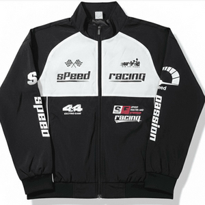 레이싱 오버핏 바람막이 자켓(M)(새상품)