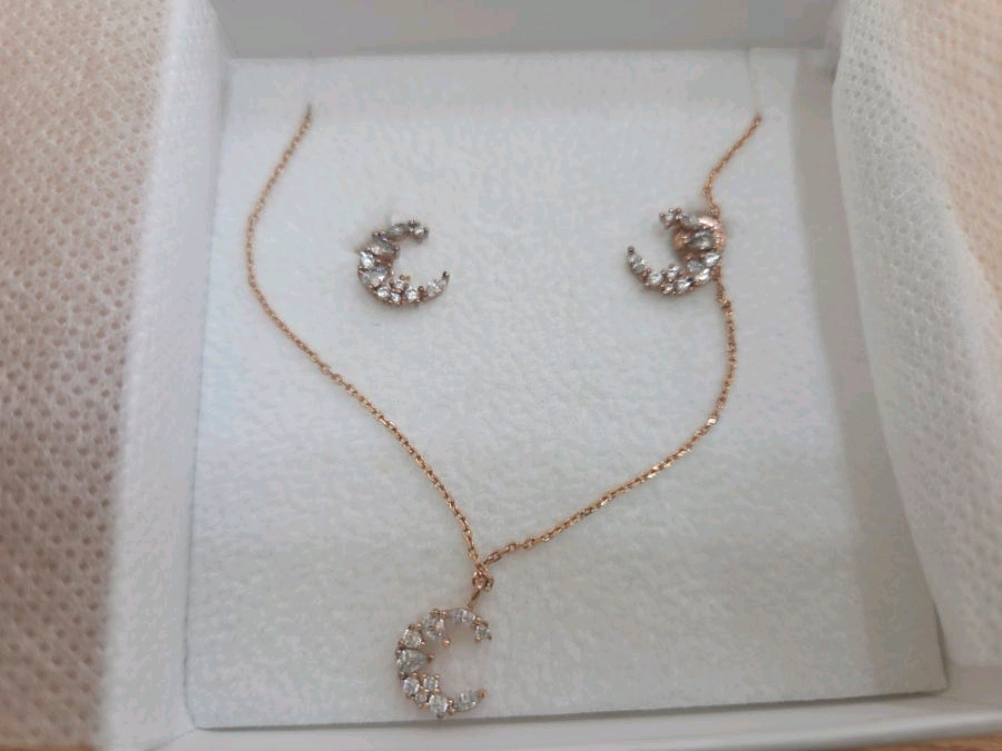 티르리르 달 귀걸이목걸이세트 택포5--0