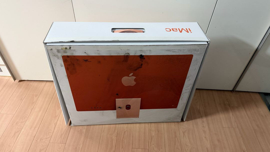 M1 iMac 24인치 16GB 1TB 코랄 + 매직키보드+트랙패드 풀구성--8