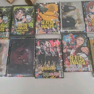 유치원wars 1-15올초판및 한정판 점프책4권및 luke 유치원부록포함미개봉팝니다 이미지