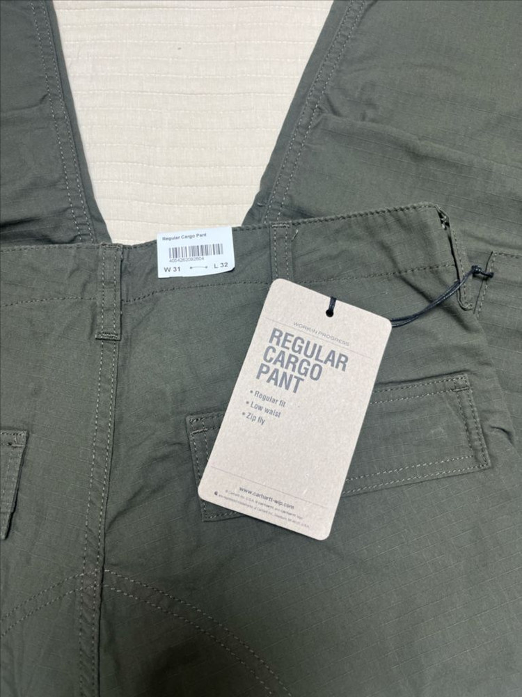 칼하트 레귤러 카고 31사이즈 카키, 블랙--3
