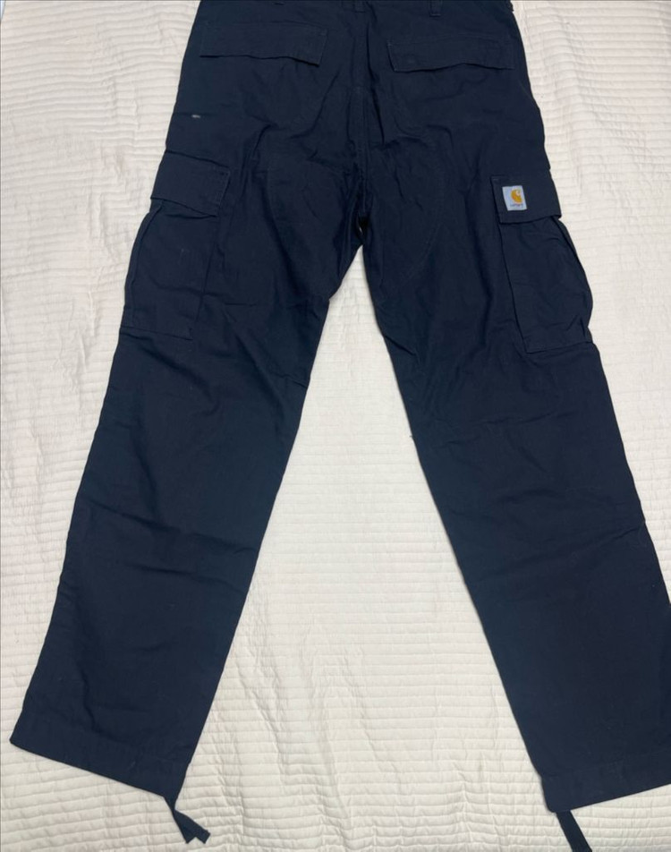 칼하트 레귤러 카고 31사이즈 카키, 블랙--4