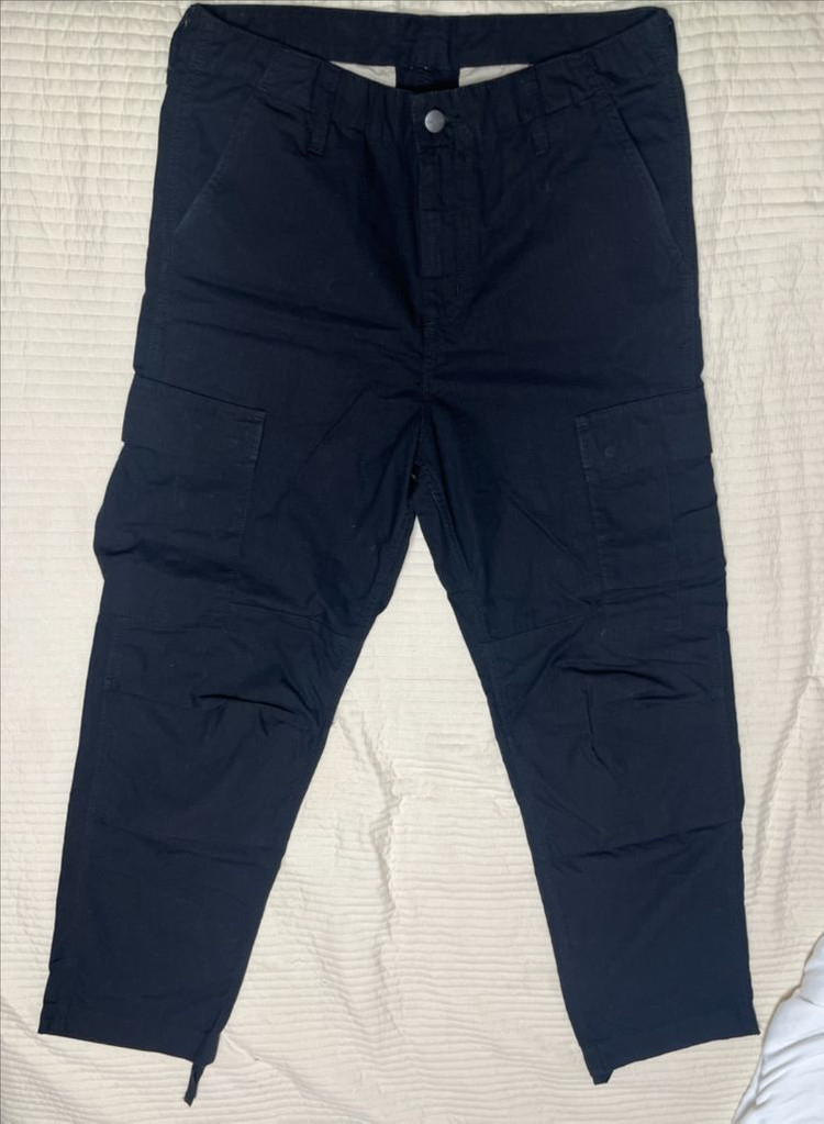 칼하트 레귤러 카고 31사이즈 카키, 블랙--5