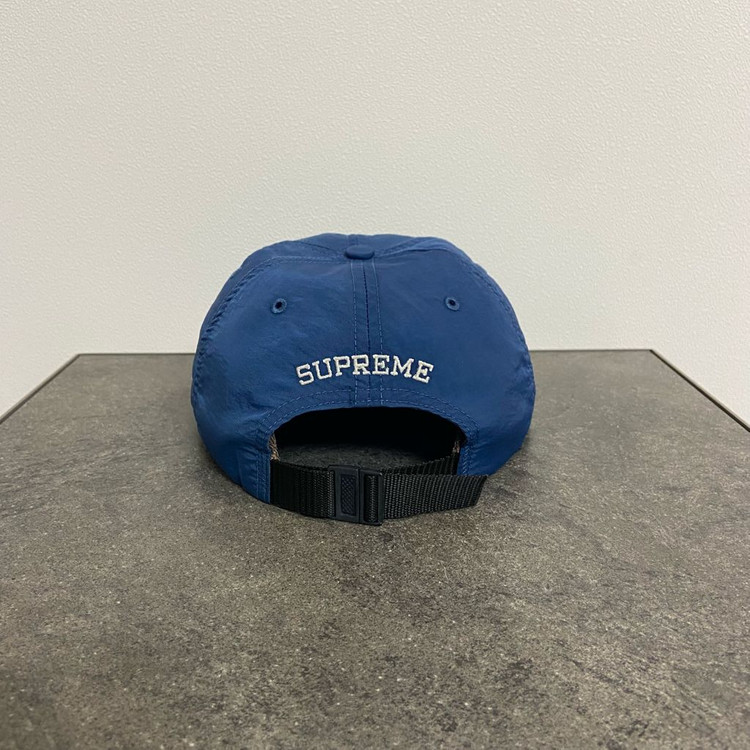 (OS) 슈프림 6패널 볼캡 모자 서바이벌 네이비--3