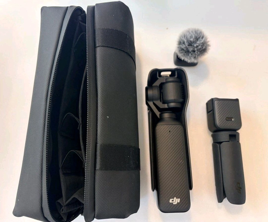DJI 오즈모 포켓 3 액션캠 + 마이크+sd카드 +삼각대 + 파우치 - 안심되는 중고거래