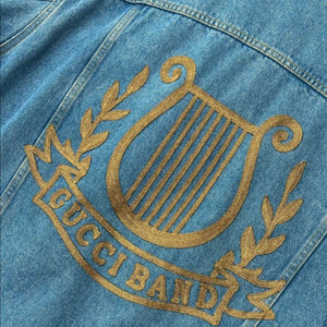 [50] 구찌 하프자수 데님자켓 / 구찌 청자켓