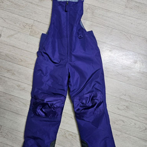 (새제품)(택포) 테슬라 아동 스키 멜빵바지 5T 퍼플 + 장갑
