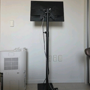 와사비망고24인치 led모니터 스탠드 tv거치대 tv