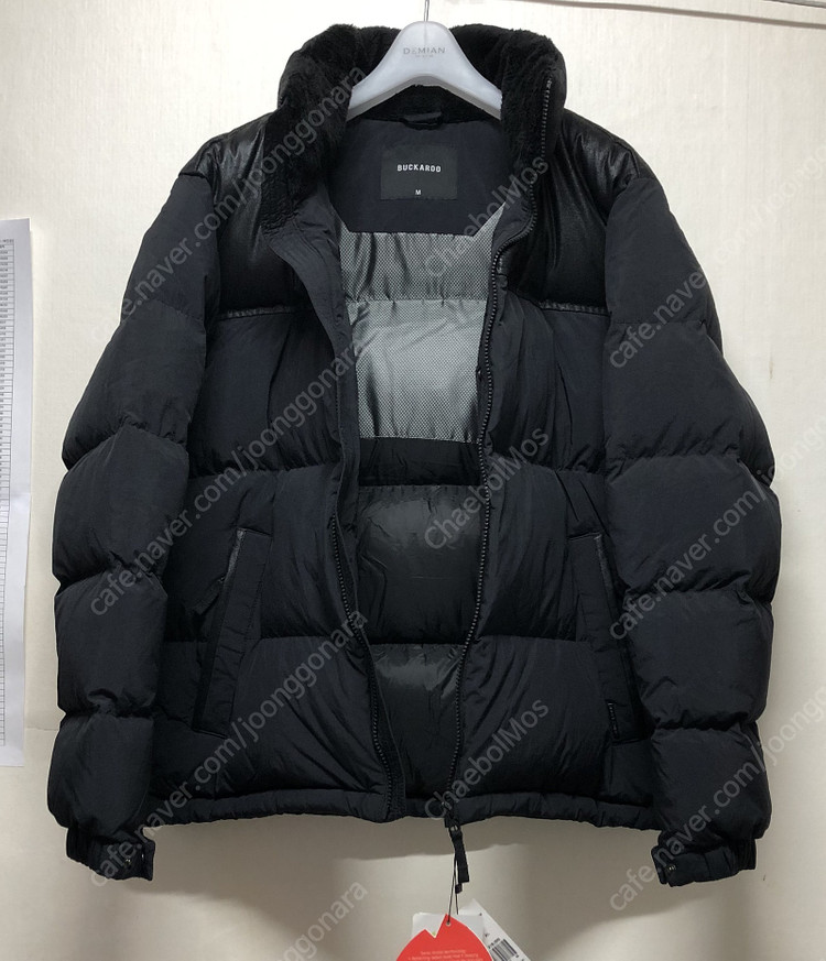 버커루, 오리털 숏 패딩--1