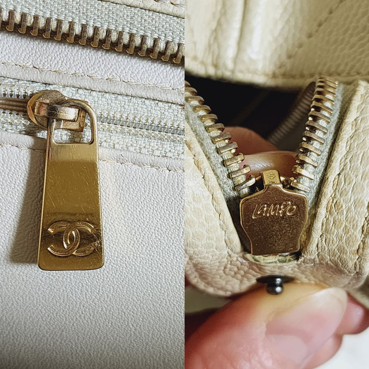 샤넬백 정품 시리얼번호 있음--5