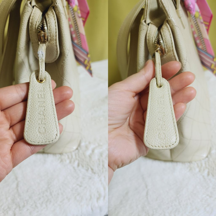 샤넬백 정품 시리얼번호 있음--6