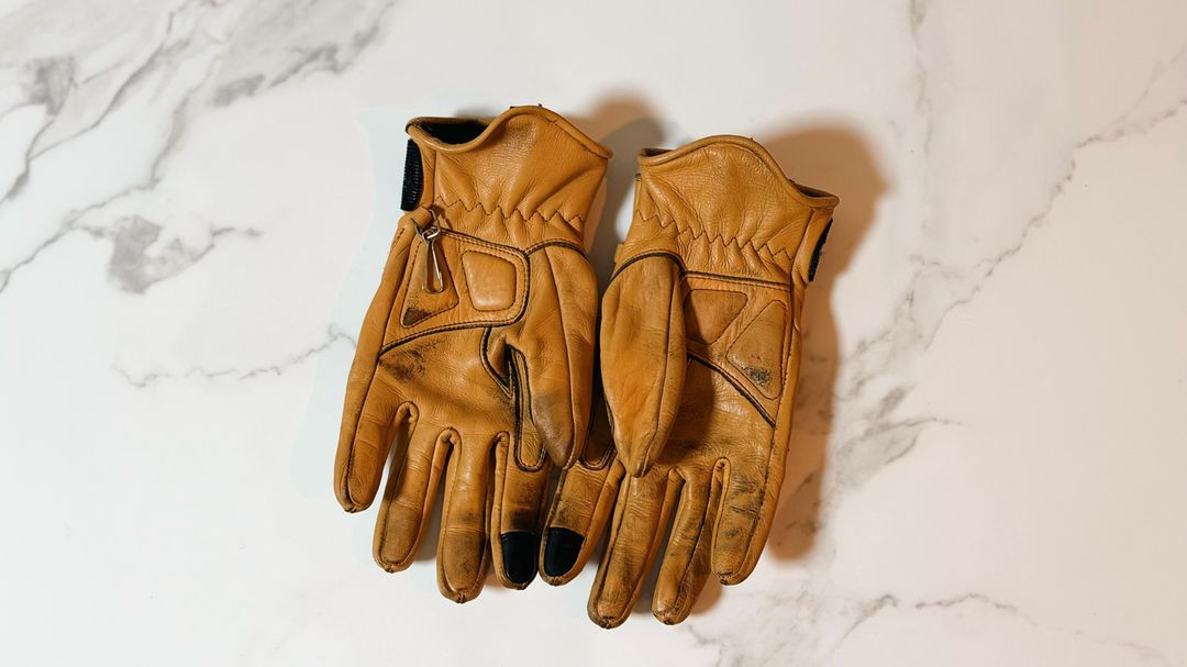 [모테로스] 레트로버 바이크 장갑 글러브--2