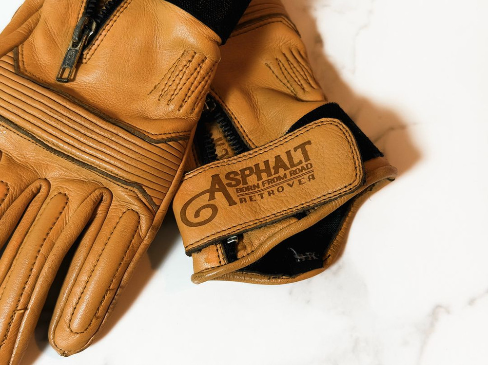 [모테로스] 레트로버 바이크 장갑 글러브--3