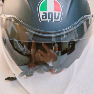 AGV 풀페이스 헬멧 / M사이즈 / 실착 1회 / 상태양호