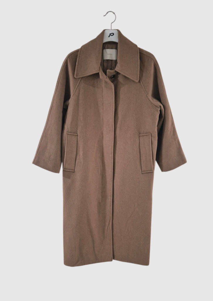 [95]라퍼지스토어 울 발마칸 롱코트 오버핏--1