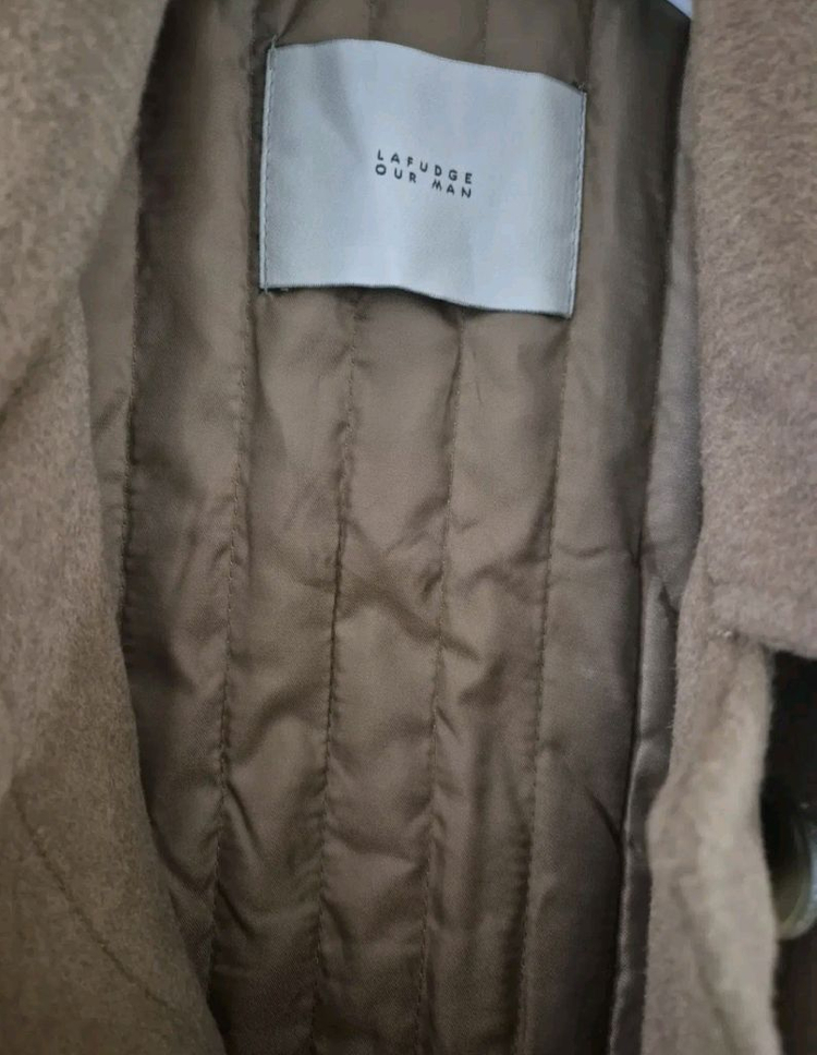 [95]라퍼지스토어 울 발마칸 롱코트 오버핏--3