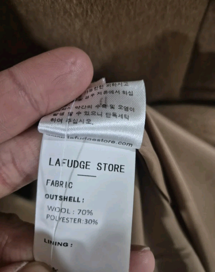 [95]라퍼지스토어 울 발마칸 롱코트 오버핏--4