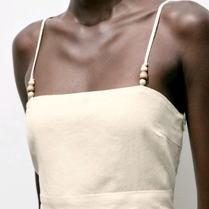 자라 린넨 롱 원피스 휴가 휴양지 여신 원피스