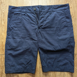 DIESEL 디젤 코튼 치노 네이비 반바지 (32)