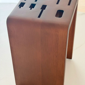 쿠자 원목 칼블럭 칼보관함 칼꽂이 새상품