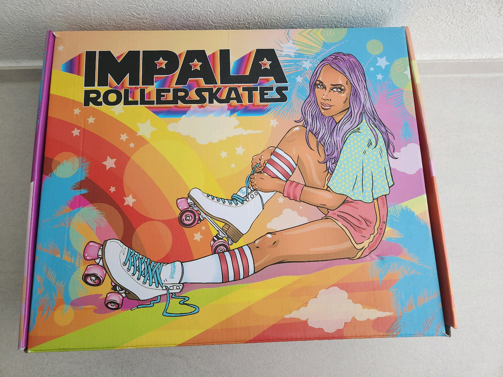 여성용 임팔라 롤러스케이트 파스텔 페이드 US 6--5