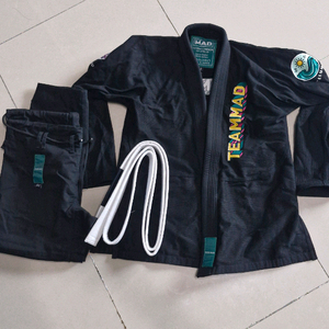 주짓수 도복 팀매드 화이트 벨트