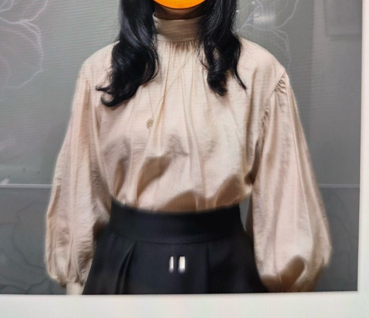 오브제 블라우스 판매해요--4