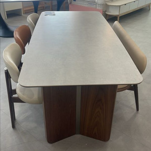 세라믹 식탁 의자 세트