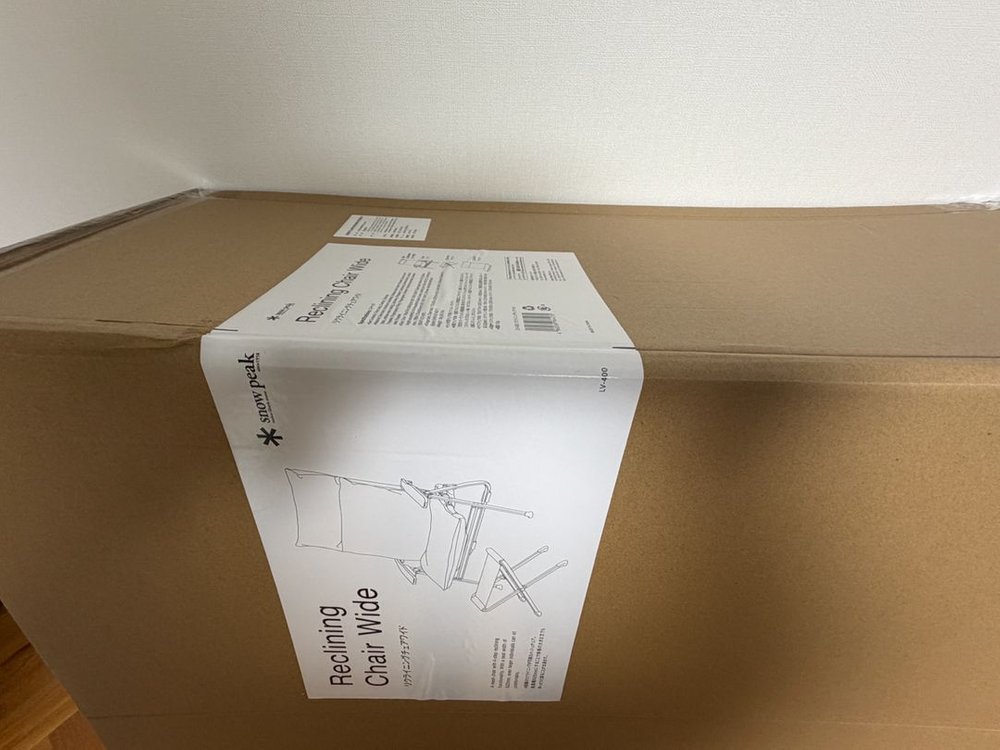 [미개봉] 스노우피크 리클라이닝체어와이드(LV-400) + [미사용] SECOND STEP 전용가방 이미지