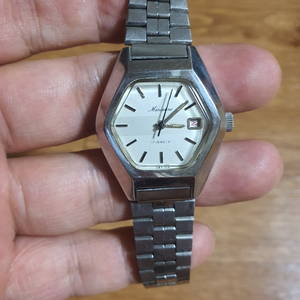 빈티지 오리엔트 옥타곤 기계식시계