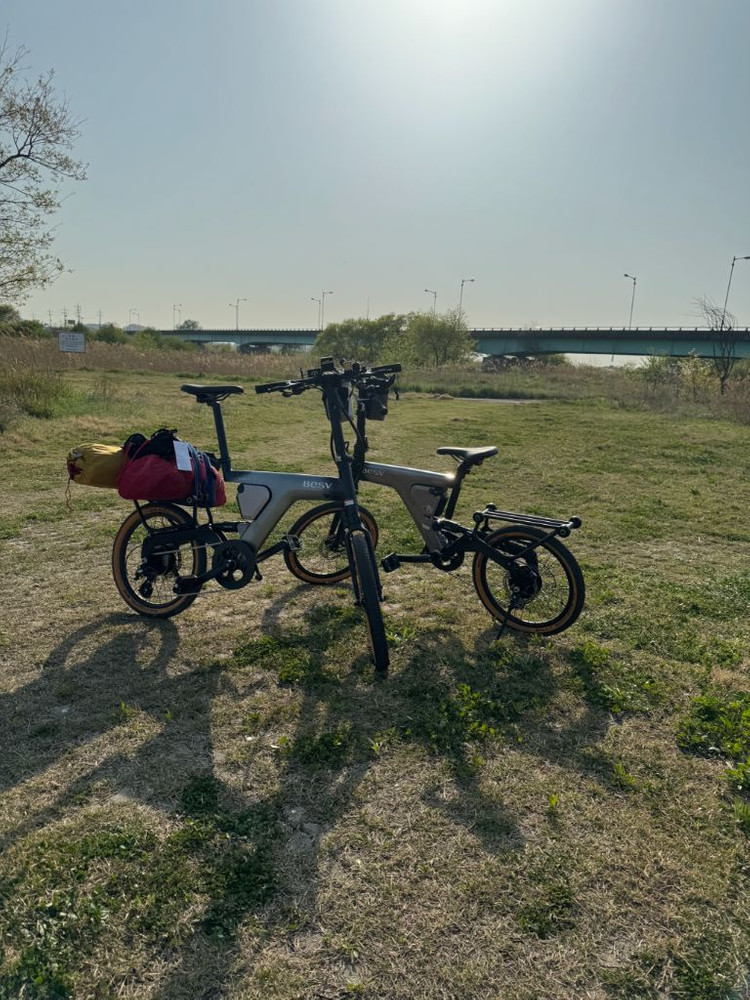 베스비 전동 PSF1 접이식 전기자전거 (두대 일괄) 판매합니다.--1