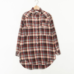 이자벨마랑 에뚜왈 체크 셔츠