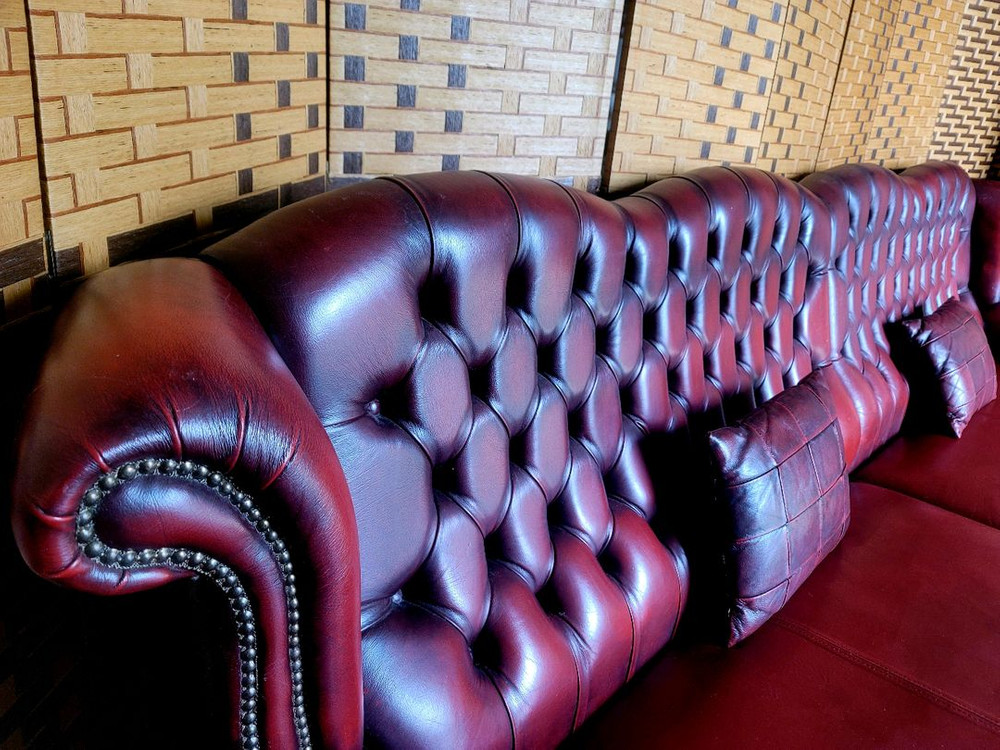 *소파맨*MADE IN ITALY*정품* 엔틱소파*오토만 스툴세트 이미지