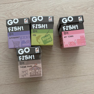 고피쉬 영어 4종(3종 새상품)