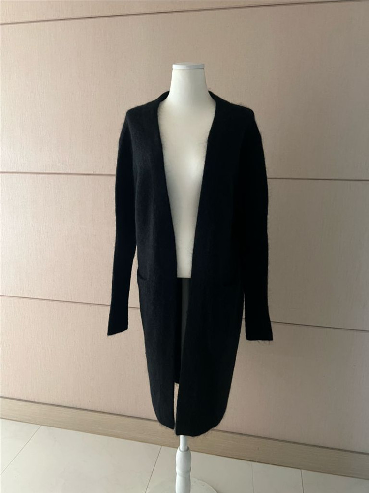 아크네 ACNE 울 롱 가디건--5