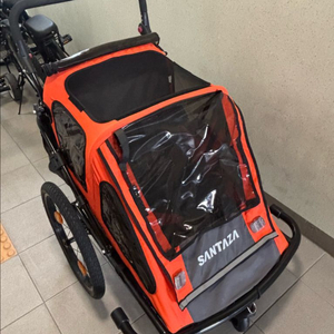 산타자 자전거 트레일러 2인 팝니다