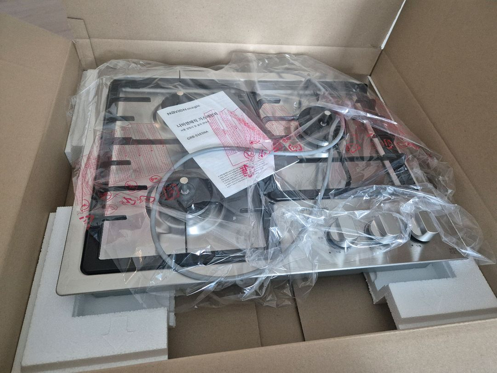 나비엔 매직 가스레인지 GRB-5103NA 새제품--1