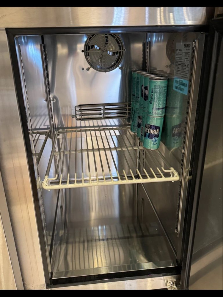 [급처] 스키피오 1200 테이블 냉장고 냉동고 (간냉식 냉동냉장고)--2