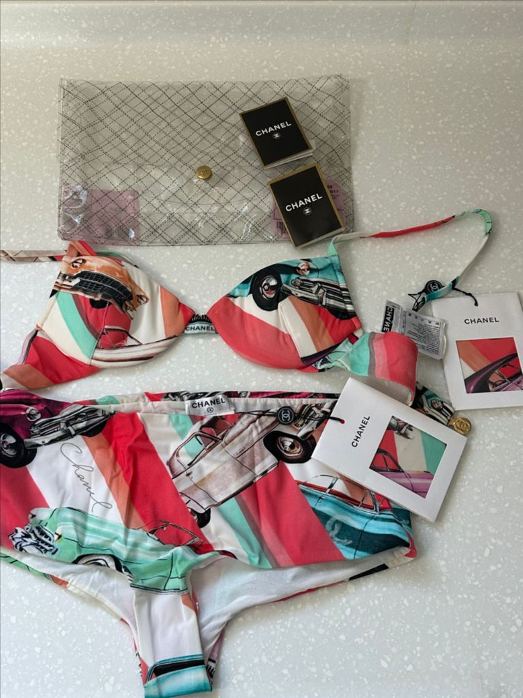 정품 샤넬 쿠바 크루즈 비키니 수영복 새상품 60만원--1