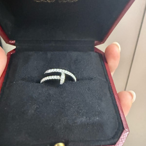 18k 랩다이아 화이트골드 못반지 53호(13호)