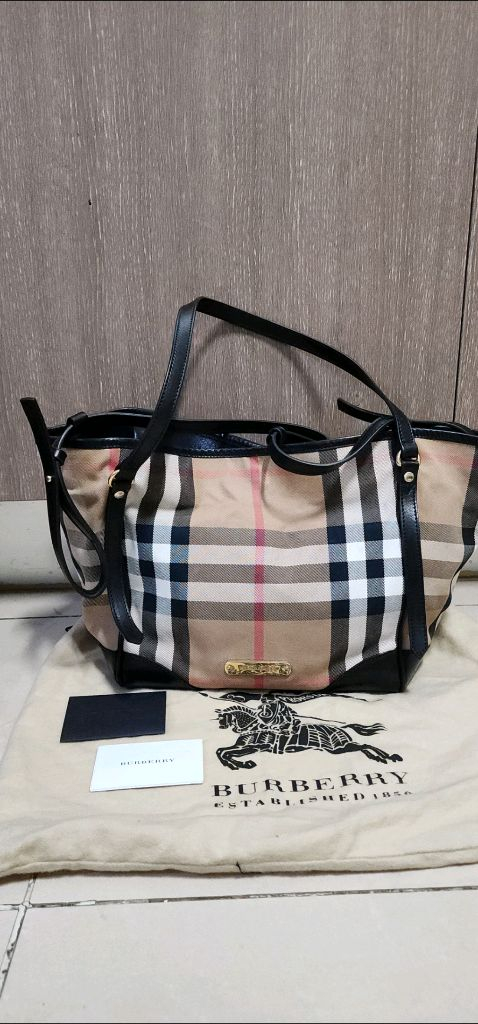 버버리 체크 숄더백/ 코트/ 카드지갑--0