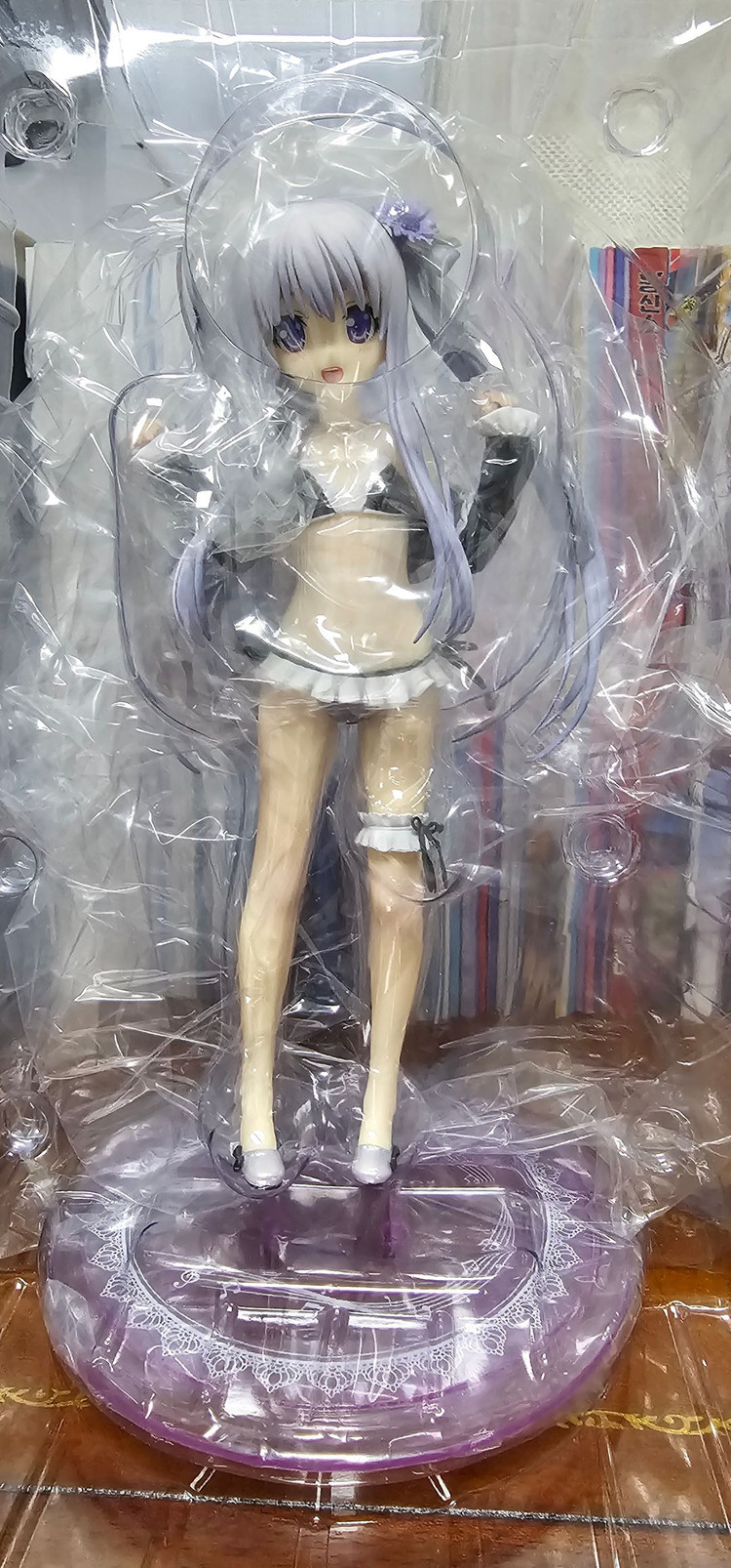 천사의 3P 고토 준 수영복(나이트 엔젤) 피규어(개봉 하자품) 싸게 팝니다.--1