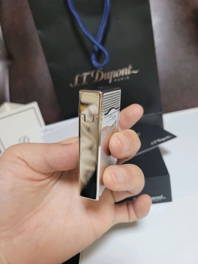 [풀세트] 듀퐁라이터 라인2 ca23011 르그랑 터보 팔라듐 백금 쌍불 터보 듀퐁 라이타--6